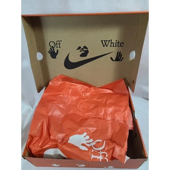 Off White x Nike Air Terra Forma wheat Black brown boot size 6 men's- New in box - Picture 9 of 9